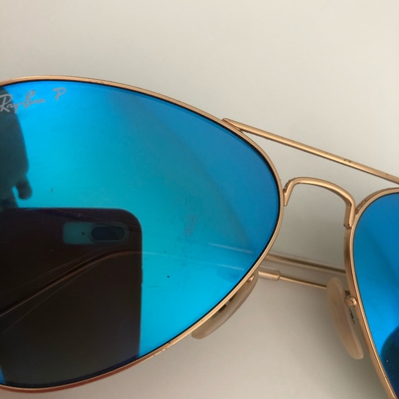 Polarized Aviator Rayban Sunglasses - Picture 2 of 4